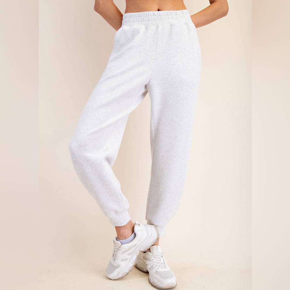 NWT Rae Mode White Modal Jogger Pants Small - Picture 3 of 4